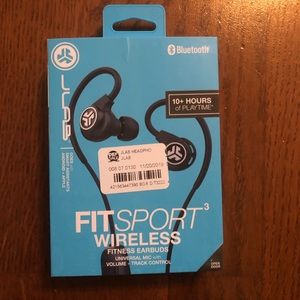 NIB JLAB FIT SPORT FITSPORT WIRELESS EARBUDS